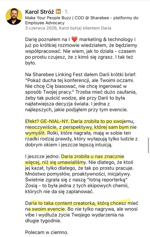 Opinia klientki 3