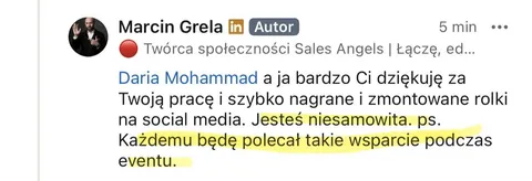 Opinia klientki 5