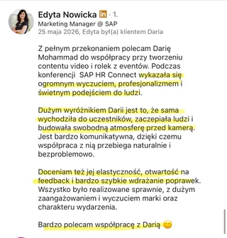 Opinia klientki 2