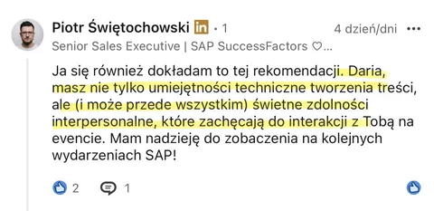 Opinia klientki 3