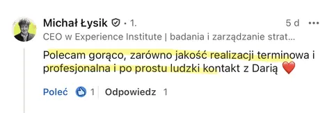 Opinia klientki 6