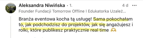 Opinia klientki 8